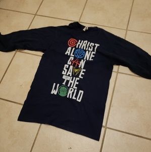 Long sleep cotton shirt